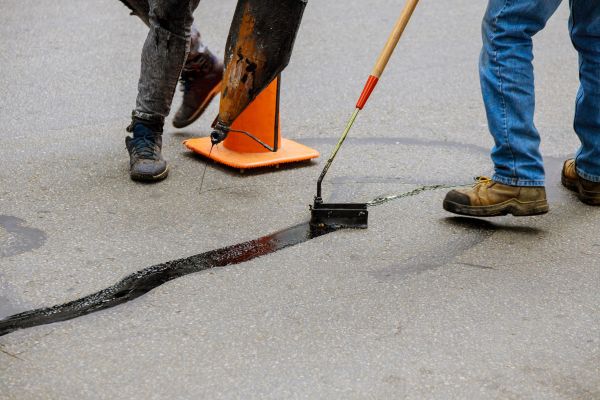 Parking Lot Crack Sealing in Indianapolis